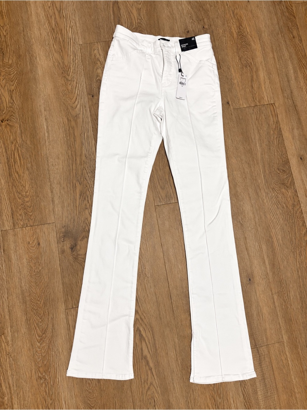 Express White Flare Jeans